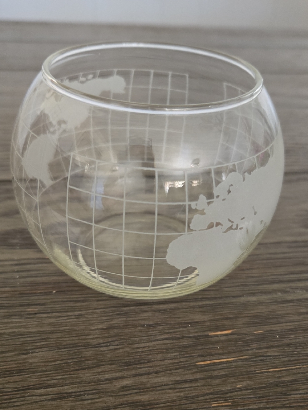Nescafe Promotional World Floating Candle Holder Vintage 1971